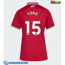 Fotballdrakt Dame Manchester United Leny Yoro #15 Hjemmedrakt 2026-27 Kortermet